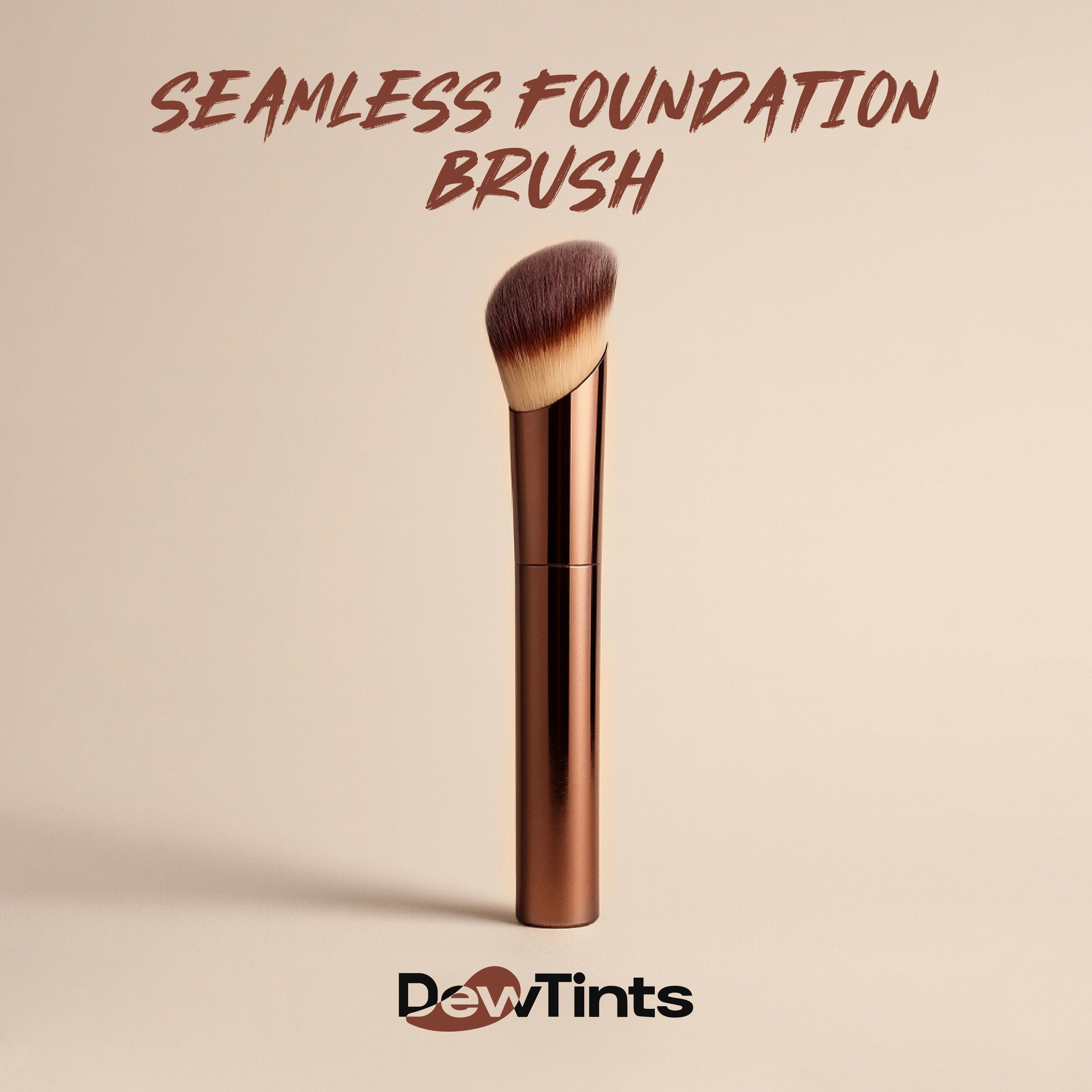 DewTints Foundation Brush for Liquid, Cream, and Powder